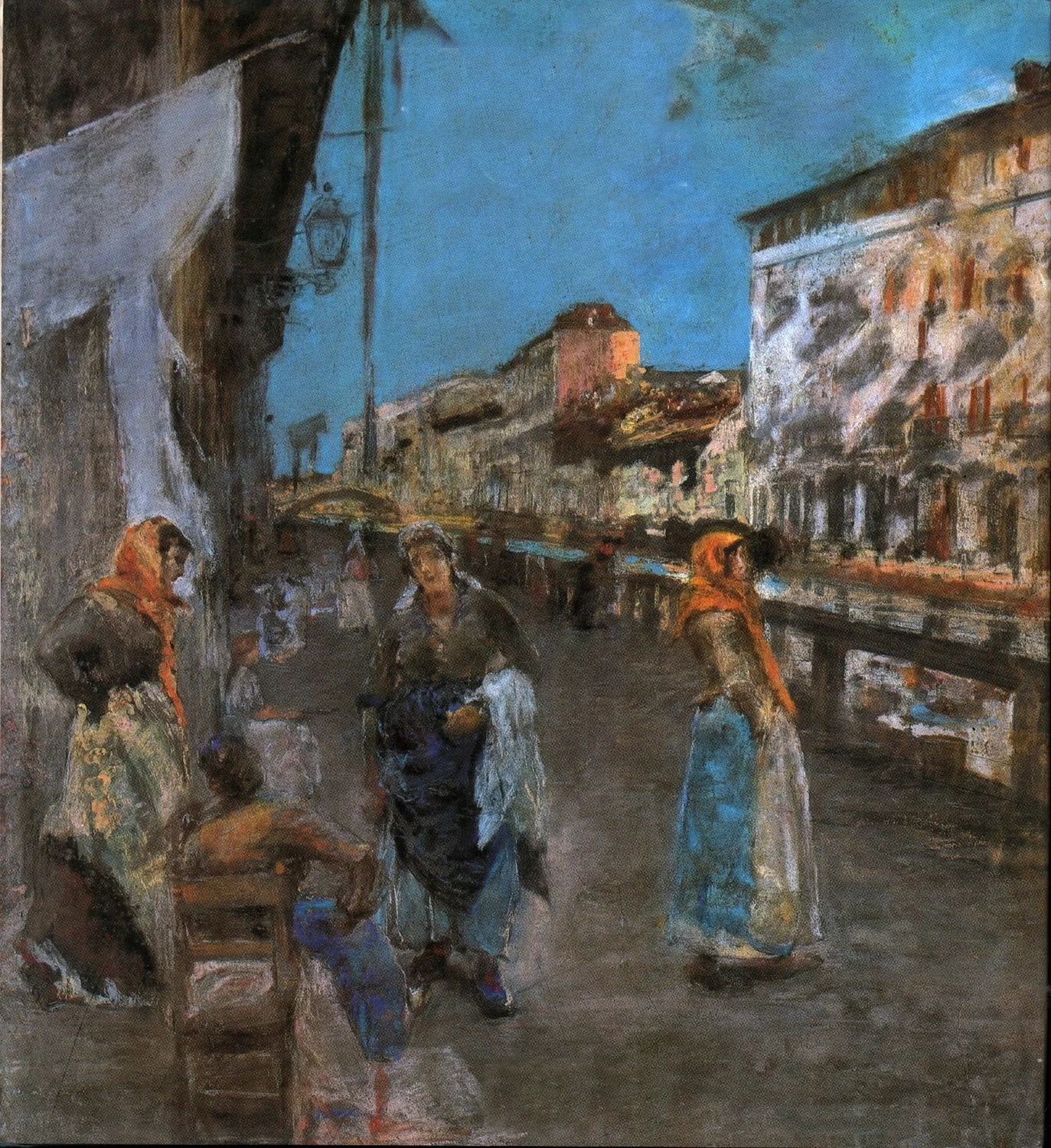 Lavandaie sul Naviglio, 1894 - Artgate Fondazione Cariplo